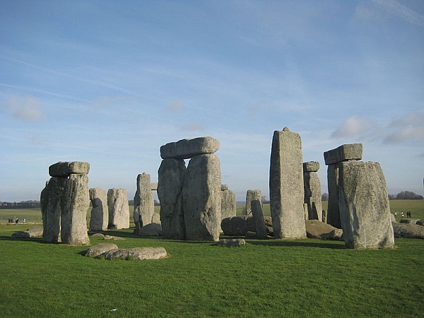 Stonehenge (photo from Wikimedia Commons in the public domain)