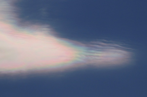 Iridescent cloud (photo by "not on your nelly," Creative Commons license on Flickr)