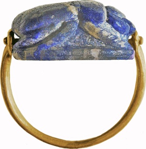 Scarab ring bezel, Walters Museum (photo from Wikimedia Commons)