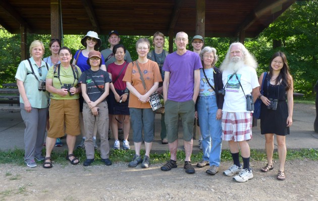 Our Schenley Park outing, 19 June 2016 (photo by Kate St. John)