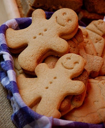 Gingerbread men (photo from Wikimedia Commons)