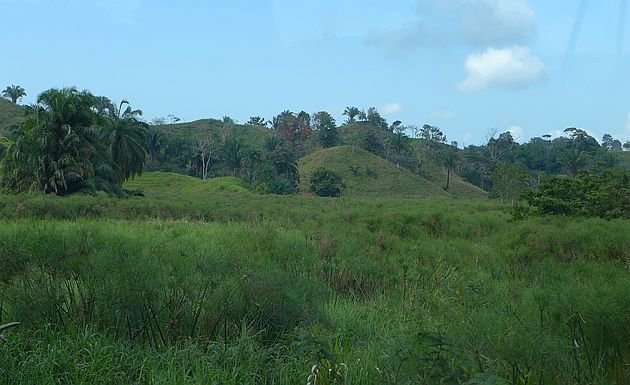 Subduction landscape along the Costanera Sur, vicinity of Quepos (photo by Kate St. John)