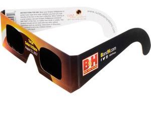Lunt solar eclipse viewing glasses from B&H Photo