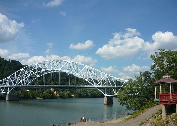 Elizabeth Bridge, Route 51, Allegheny County over the Monongahela River (photo from Wikimedia Commons)