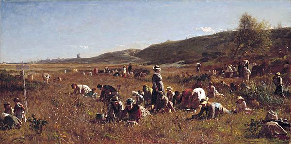 Jonathan Eastman Johnson: The Cranberry Harvest on the Island of Nantucket, 1880