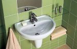 bathroom sink (photo from Wikimedia Commons)